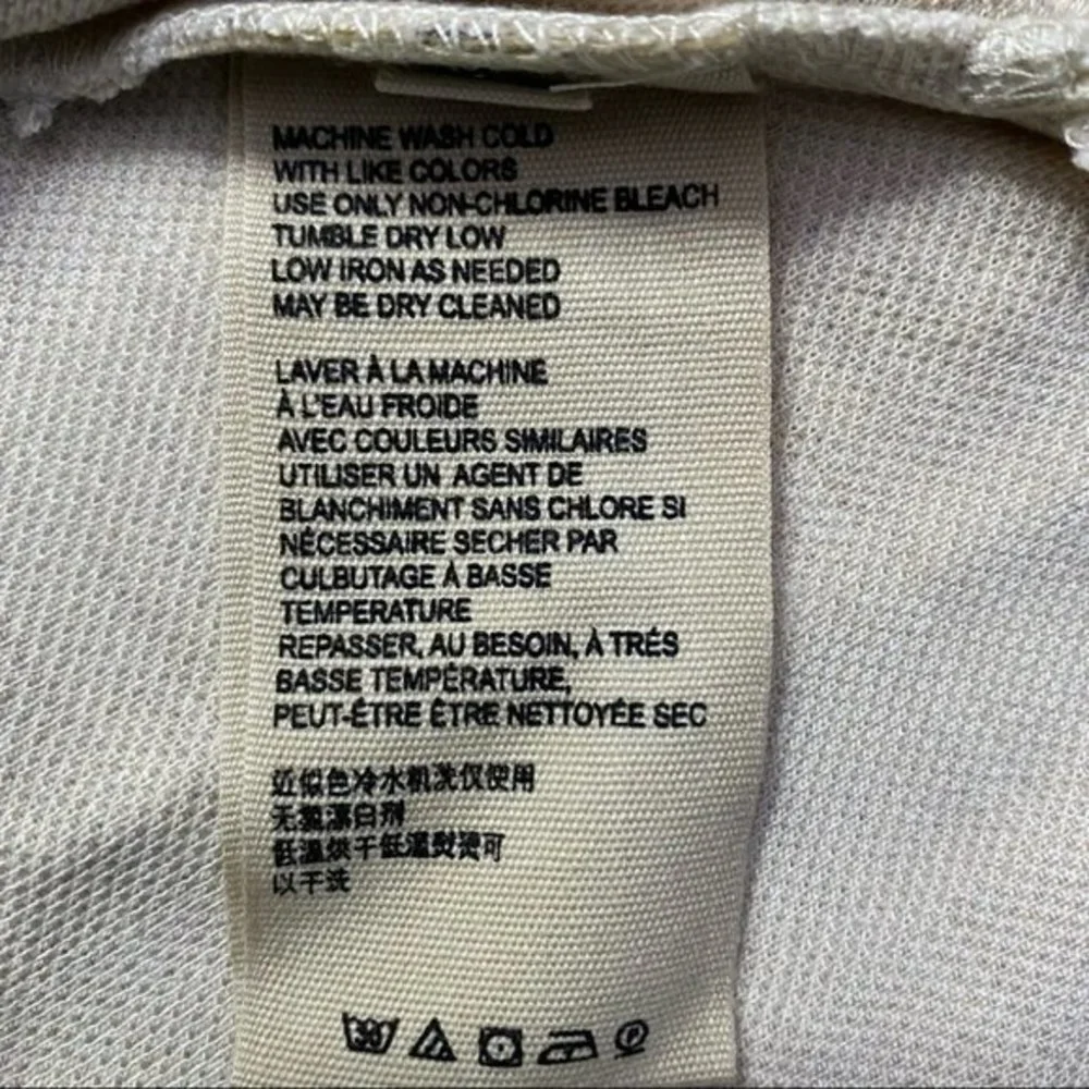 FREE PEOPLE Ivory Striped Sidelines‎ Tank Size Small - Picture 7 of 10